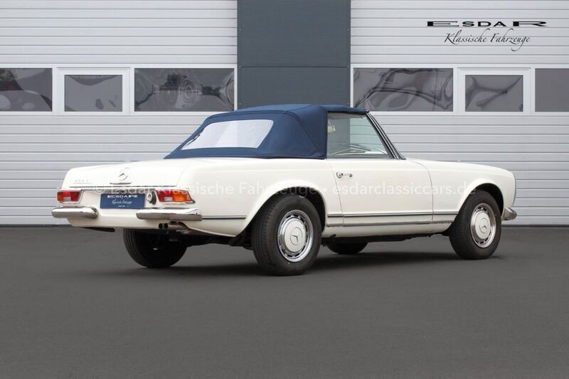 Gebraucht Mercedes 230 170 PS (125 kW) 1967 Weiß Cabrio