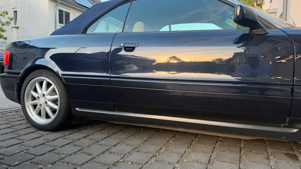 Gebraucht Audi 80 150 PS (110 kW) 1997 Blau Cabrio