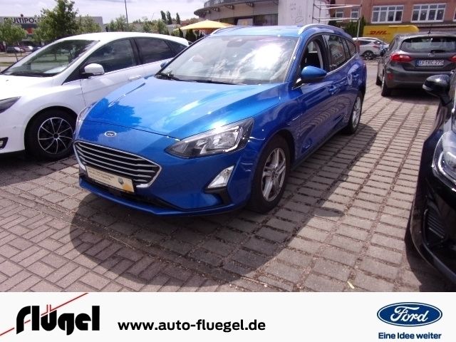 Blau Gebraucht 2021 Ford Focus Cool & Connect Kombi | 15.990 € (Superpreis) - Bild 1/4