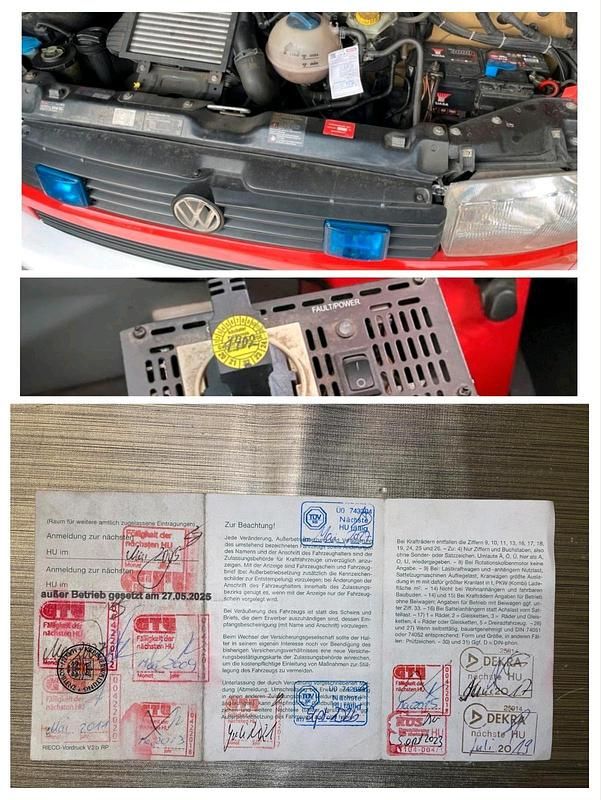 Gebraucht VW T4 102 PS (75 kW) 2000 Rot Van