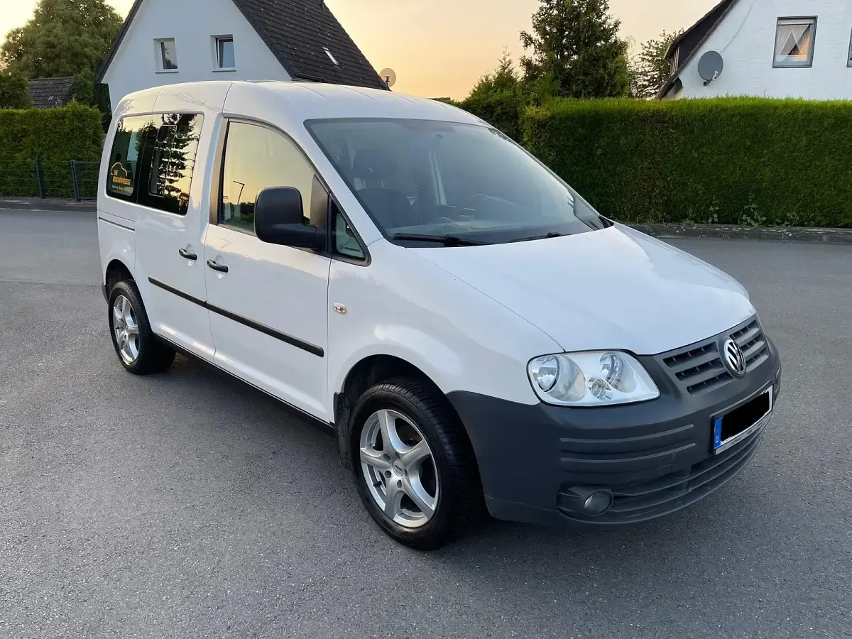 Gebraucht VW Caddy 109 PS (80 kW) 2008 Weiß Van / Kleinbus