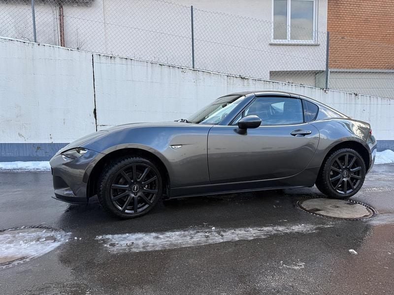 Grau Gebraucht 2017 Mazda MX5 Cabrio | 15.500 € (Fairer Preis) - Bild 1/4