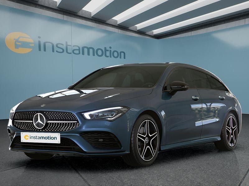 Blau Gebraucht 2022 Mercedes CLA250e Limousine | 28.449 € (Guter Preis) - Bild 1/4