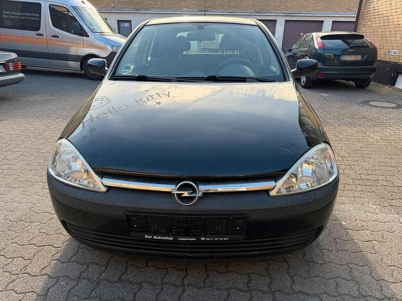 Gebraucht Opel Corsa 75 PS (55 kW) 2003 Schwarz Kleinwagen