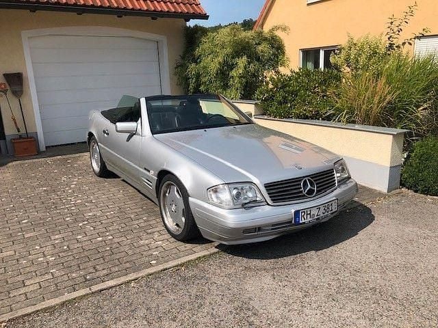 Gebraucht Mercedes SL320 231 PS (169 kW) 1997 Silber Cabrio