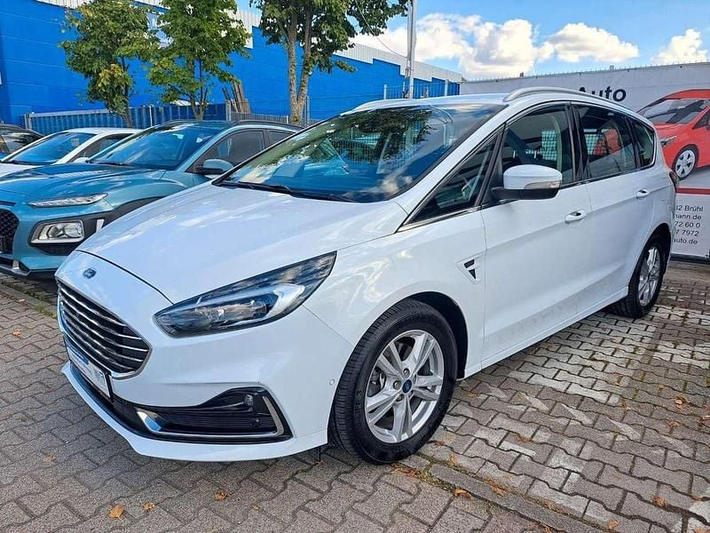 Frostweiß Gebraucht 2020 Ford S-MAX Titanium Van / Kleinbus | 20.950 € (Guter Preis) - Bild 1/4
