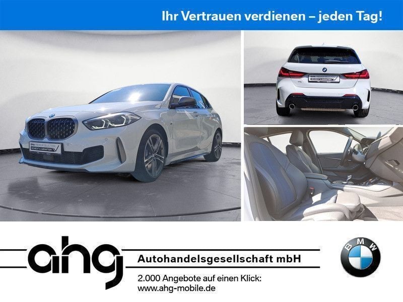 Weiß Gebraucht 2024 BMW M135 Sport Line Kleinwagen | 38.390 € (Guter Preis) - Bild 1/4