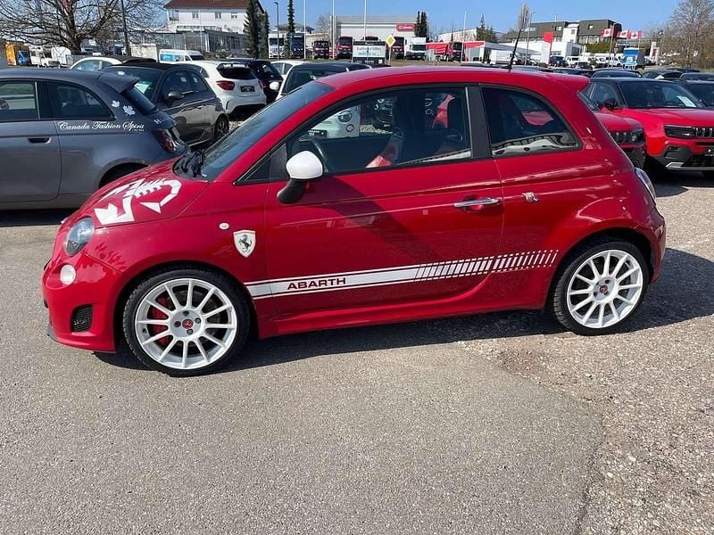 Gebraucht Abarth 595 Turismo 160 PS (117 kW) 2014 Rot Kleinwagen