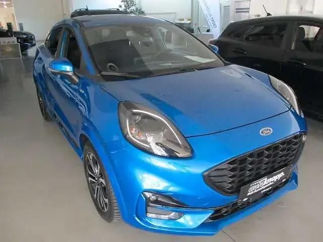 Gebraucht Ford Puma ST-Line 125 PS (91 kW) 2020 Blau (dynamicblaumetallik) Limousine