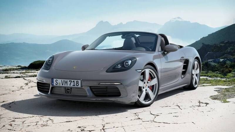 Arktikgrau Gebraucht 2024 Porsche 718 Boxster S | 86.718 € (Superpreis) - Bild 1/4
