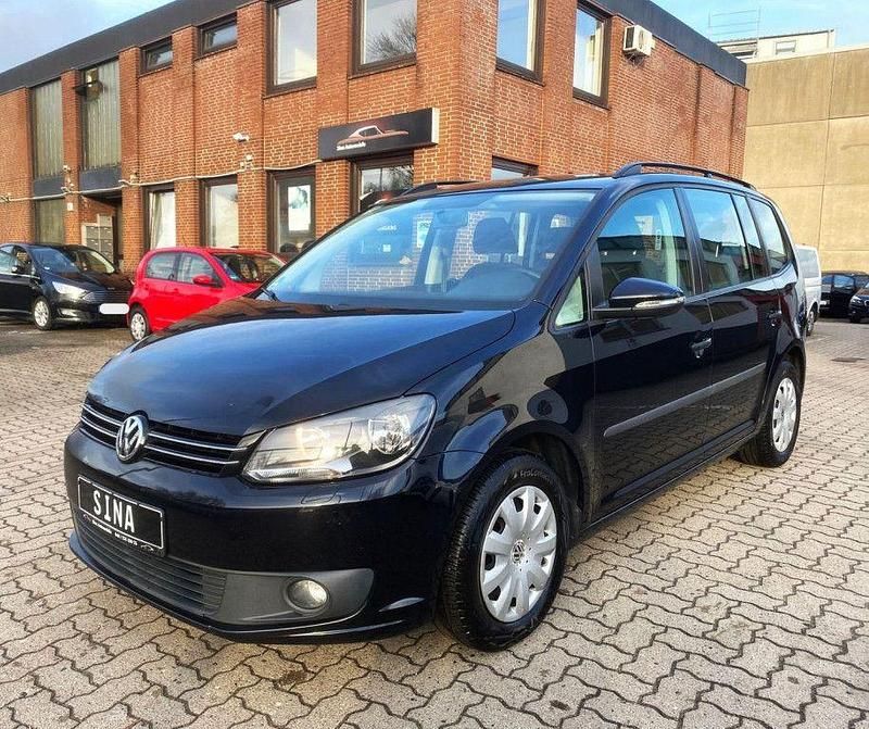 Gebraucht VW Touran 105 PS (77 kW) 2014 Schwarz Van / Kleinbus