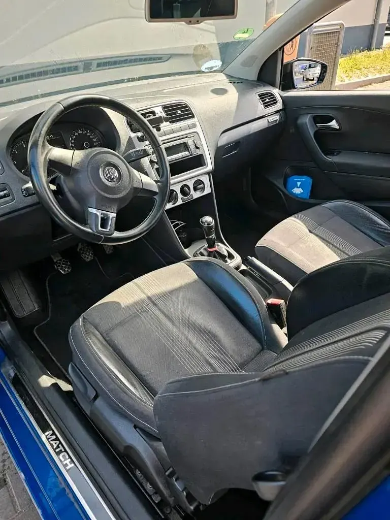 Usata VW Polo Match 90 CV (66 kW) 2012 Blu Utilitaria