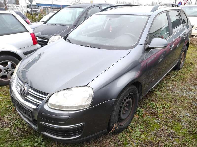 Platinum grey metallic Gebraucht 2008 VW Golf VI Kombi | 1.199 € (Guter Preis) - Bild 1/4