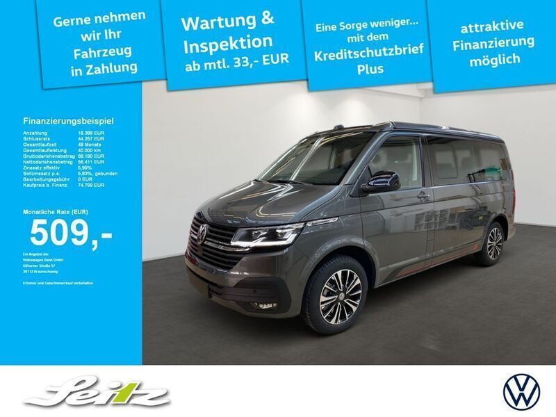 Indiumgrau metallic Gebraucht 2024 VW T6.1 Edition Van | 74.799 € - Bild 1/4