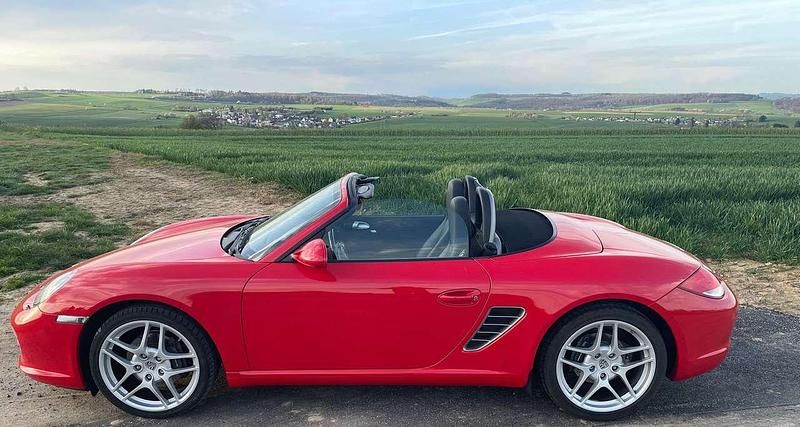 Gebraucht Porsche Boxster 256 PS (188 kW) 2011 Rot Cabrio