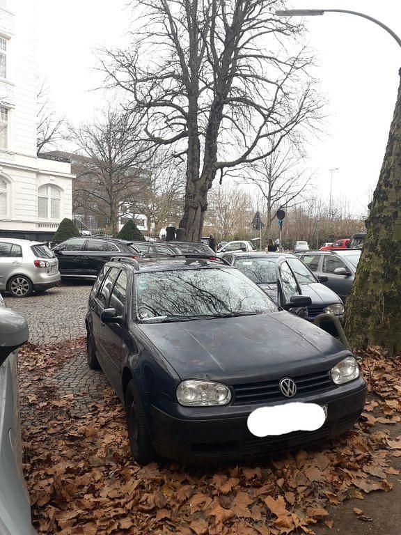 Blau Gebraucht 2000 VW Golf IV Limousine | 650 € (Superpreis) - Bild 1/4