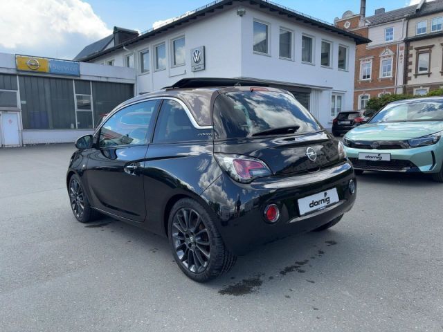 Gebraucht Opel Adam Open Air 101 PS (74 kW) 2016 Onyx schwarz Kleinwagen