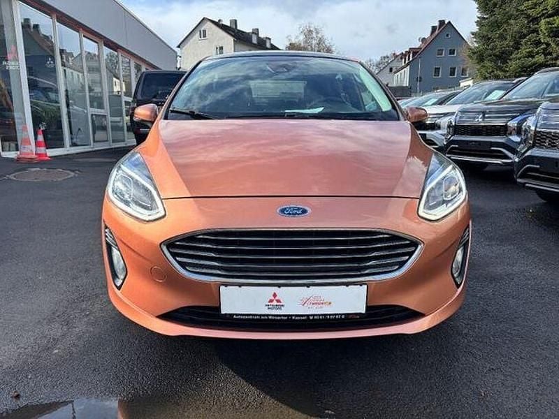 Gebraucht Ford Fiesta Titanium 101 PS (74 kW) 2018 Orange Kleinwagen