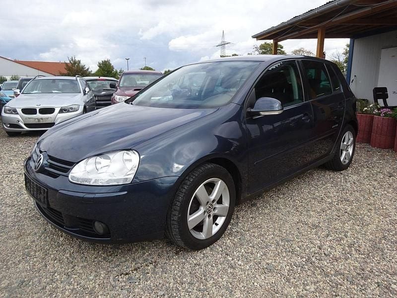 Blau Gebraucht 2008 VW Golf VI United Limousine | 2.300 € (Superpreis) - Bild 1/4
