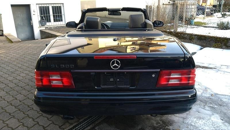 Gebraucht Mercedes SL500 AMG 306 PS (225 kW) 2000 Schwarz Cabrio