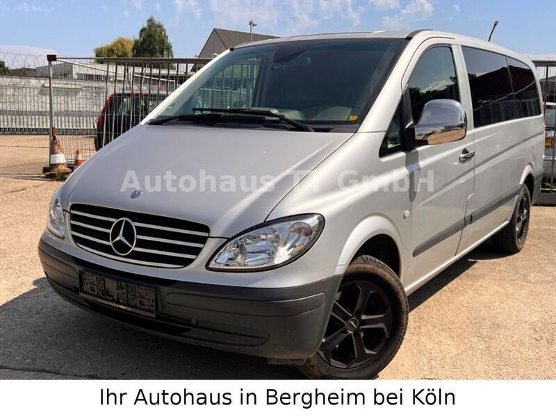 Silber Gebraucht 2009 Mercedes Vito Van / Kleinbus | 7.950 € (Teuer) - Bild 1/4