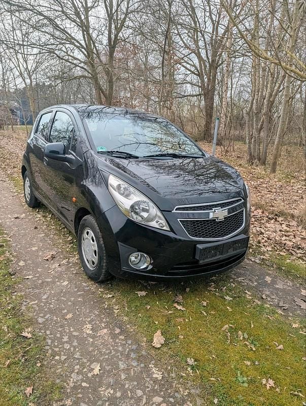 Gebraucht Chevrolet Spark 68 PS (50 kW) 2011 Schwarz Kleinwagen