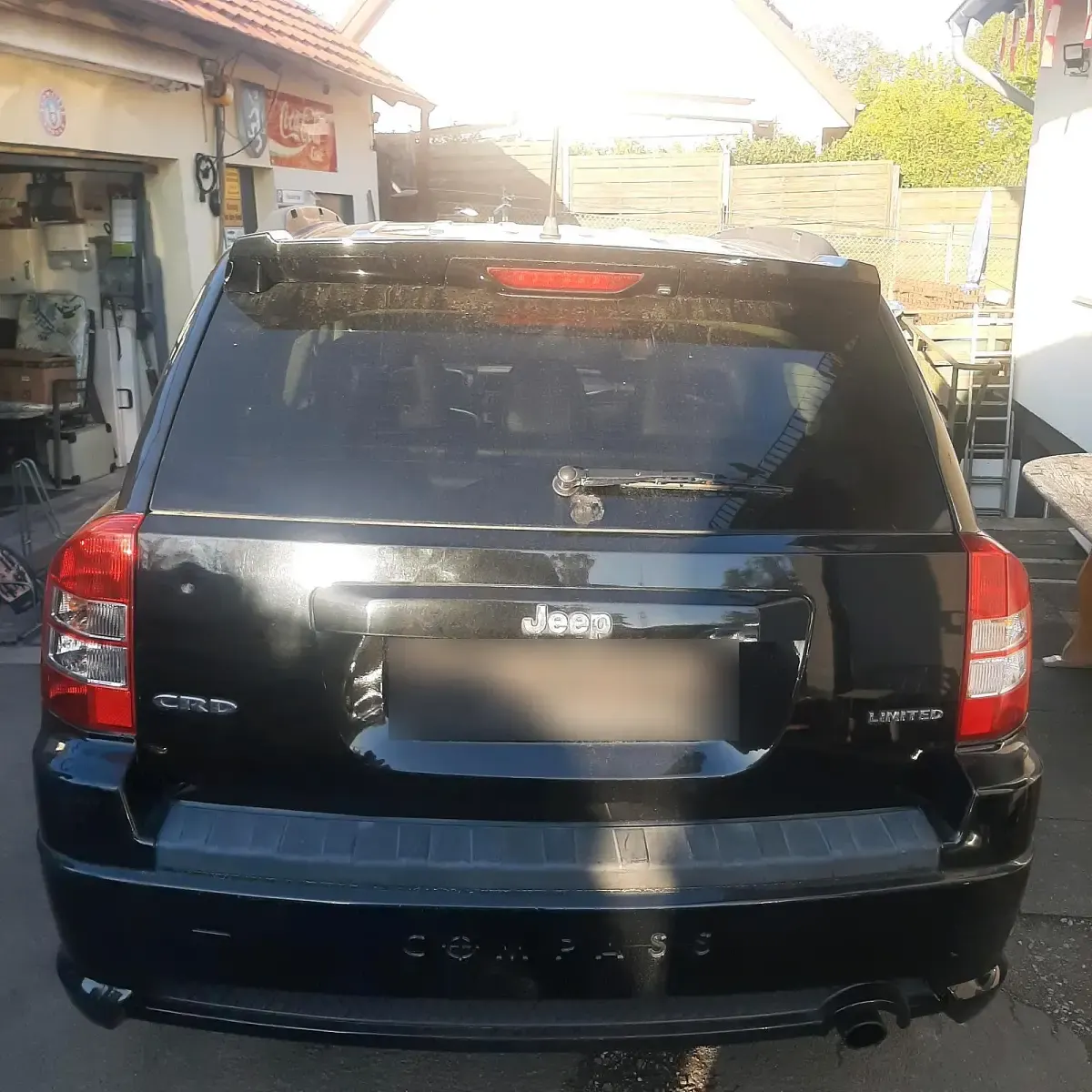 Gebraucht Jeep Compass Limited 140 PS (102 kW) 2008 Schwarz SUV