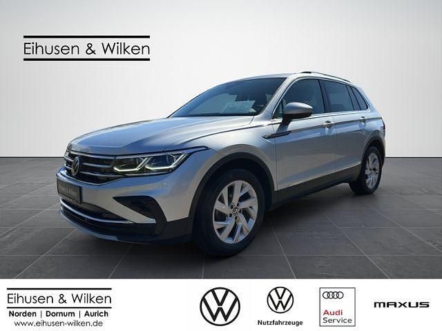 Silber Gebraucht 2021 VW Tiguan Elegance SUV | 26.890 € (Fairer Preis) - Bild 1/4