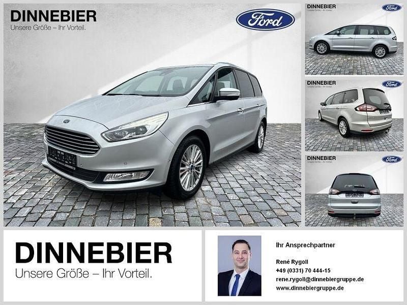 Silber Gebraucht 2017 Ford Galaxy Titanium Van / Kleinbus | 16.380 € (Guter Preis) - Bild 1/3