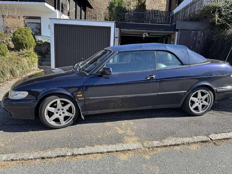 Gebraucht Saab 9-3 Cabriolet 154 PS (113 kW) 2000 Blau Cabrio
