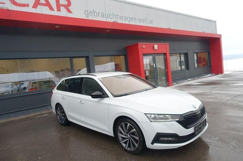 Gebraucht Skoda Octavia Style 150 PS (110 kW) 2022 Weiß Kombi