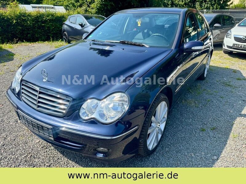 Blau Gebraucht 2006 Mercedes C280 Limousine | 4.990 € (Fairer Preis) - Bild 1/4