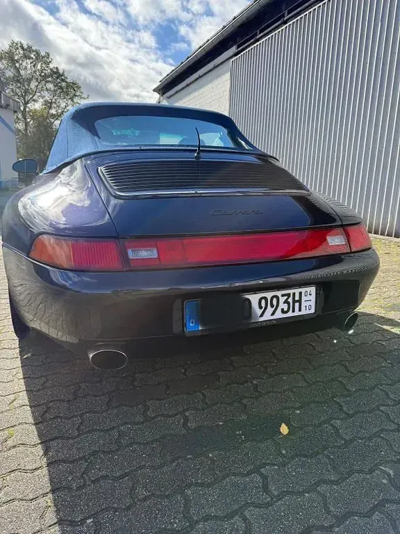Gebraucht Porsche 993 286 PS (210 kW) 1994 Blau Cabrio