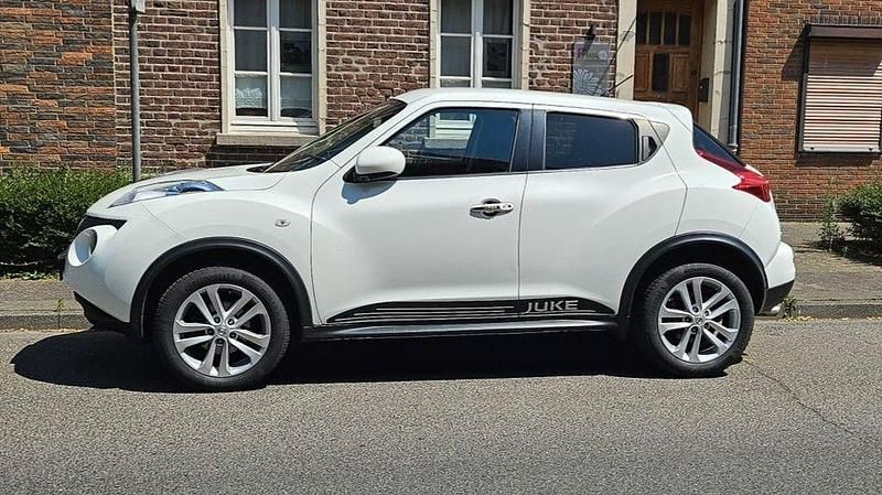 Weiß Gebraucht 2012 Nissan Juke Acenta SUV | 6.800 € (Fairer Preis) - Bild 1/4