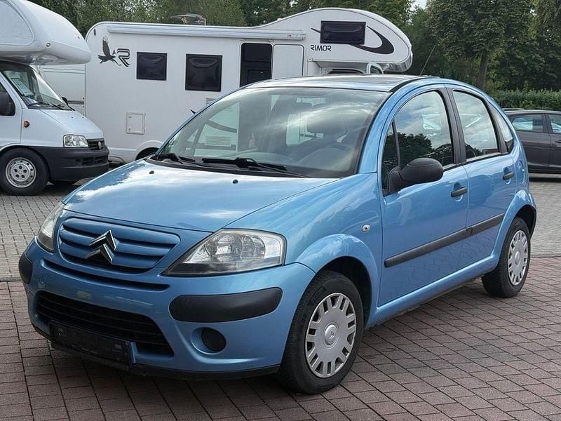 Blau Gebraucht 2007 Citroën C3 Style Limousine | 1.990 € (Fairer Preis) - Bild 1/4