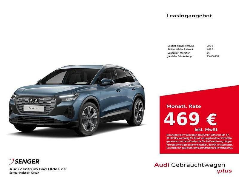 Gebraucht Audi Q4 e-tron Ambiente 150 kW (204 PS) 2025 Geysirblau metallic SUV