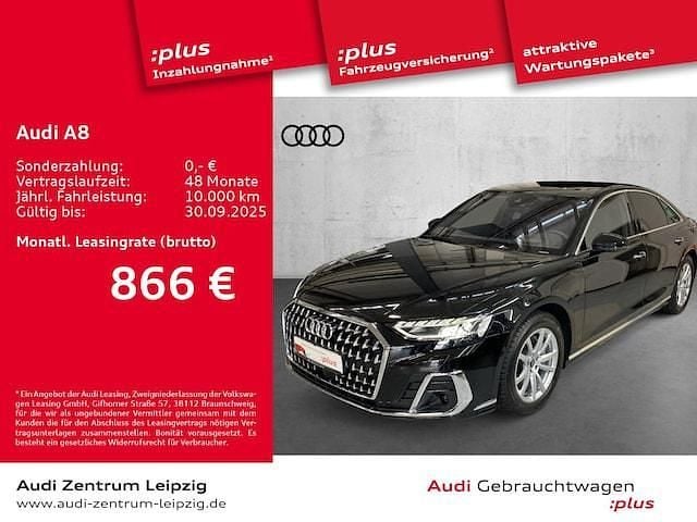 Schwarz Gebraucht 2024 Audi A8 Ambiente Limousine | 67.450 € (Fairer Preis) - Bild 1/3