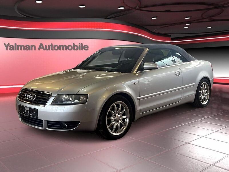 Silber Gebraucht 2003 Audi A4 Cabriolet Sport Cabrio | 4.500 € (Superpreis) - Bild 1/4