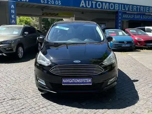 Gebraucht Ford C-MAX Titanium 125 PS (91 kW) 2016 Iridiumschwarz metallic Van / Kleinbus