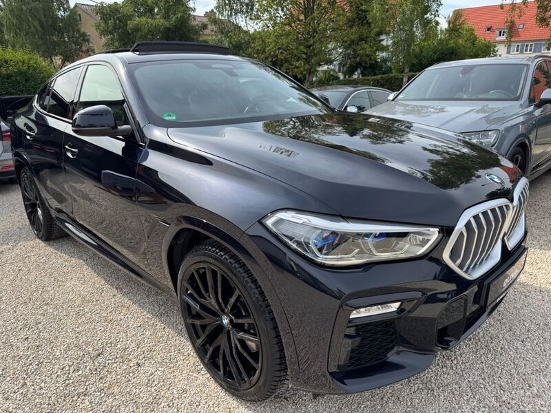 Schwarz Gebraucht 2021 BMW X6 Performance SUV | 51.990 € (Fairer Preis) - Bild 1/4