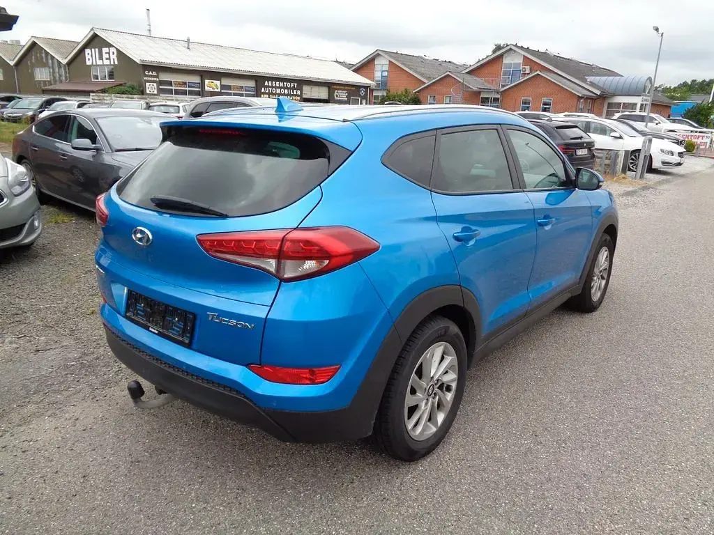 Gebraucht Hyundai Tucson Trend 116 PS (85 kW) 2016 Blau SUV