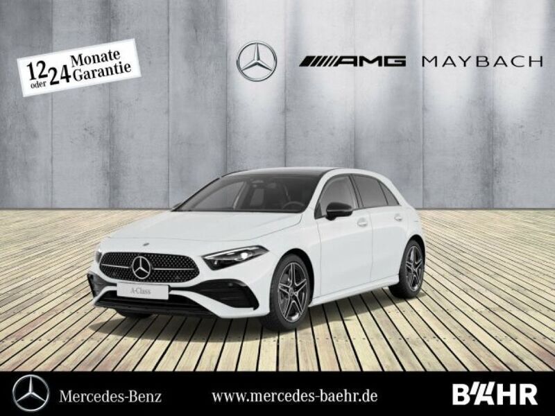 Unilack polarweiß Gebraucht 2024 Mercedes A200 Limousine | 36.749 € - Bild 1/4