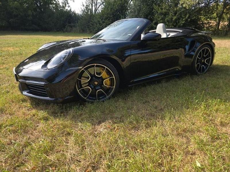 Tiefschwarz Gebraucht 2024 Porsche 911 Turbo S Cabriolet Cabrio | 254.900 € (Fairer Preis) - Bild 1/4