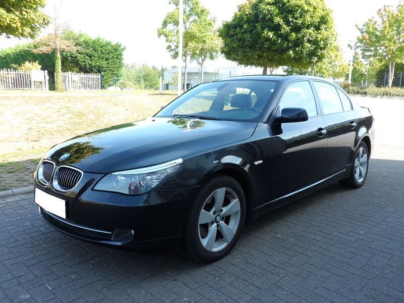Schwarz Gebraucht 2008 BMW 530 Lifestyle Limousine | 7.490 € (Superpreis) - Bild 1/4