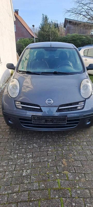 Grau Gebraucht 2005 Nissan Micra Kleinwagen | 1.299 € - Bild 1/4