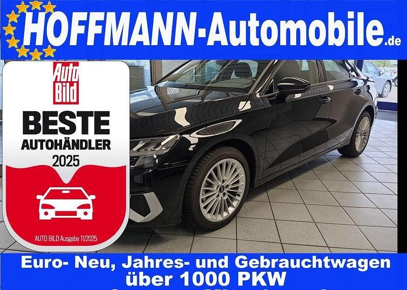 Mythosschwarzmet. (metallic) Gebraucht 2022 Audi A3 Comfort Limousine | 22.650 € (Fairer Preis) - Bild 1/4