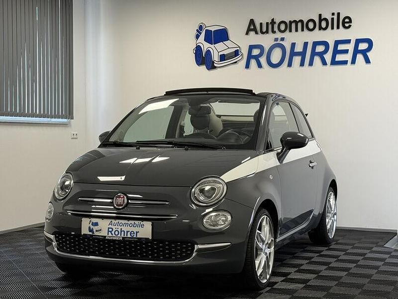 Grau grigio pista Gebraucht 2018 Fiat 500C Lounge Cabrio | 11.990 € (Fairer Preis) - Bild 1/4