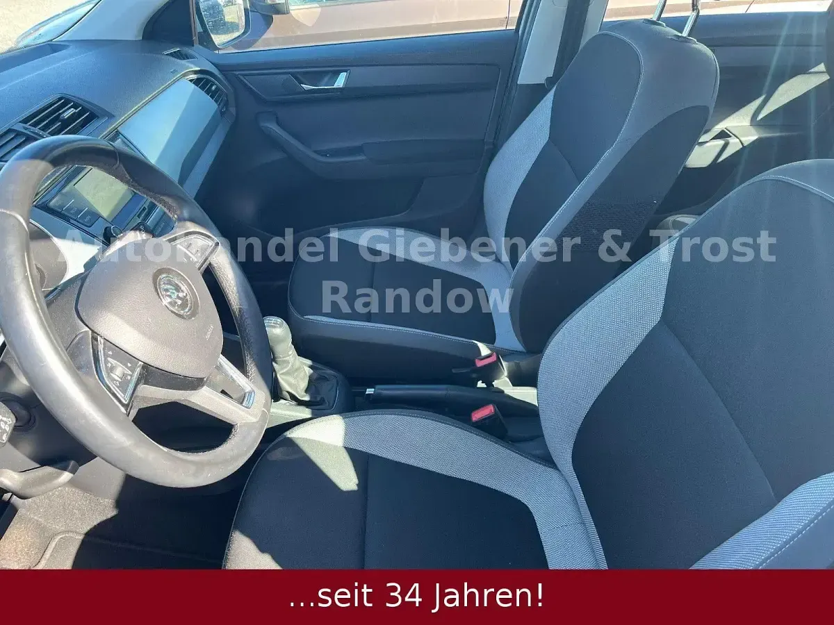 Gebraucht Skoda Fabia Ambition 75 PS (55 kW) 2017 Weiß Limousine