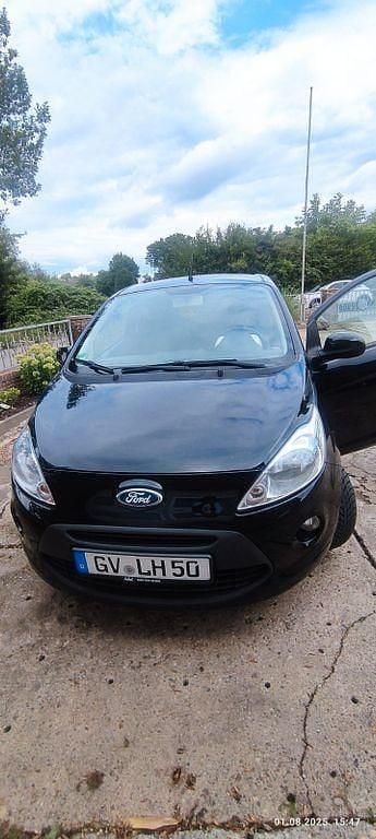 Schwarz Gebraucht 2012 Ford Ka Titanium Kleinwagen | 3.950 € (Fairer Preis) - Bild 1/4
