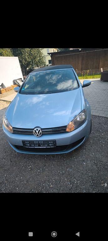 Blau Gebraucht 2011 VW Golf Cabriolet Cabrio | 5.680 € (Superpreis) - Bild 1/4